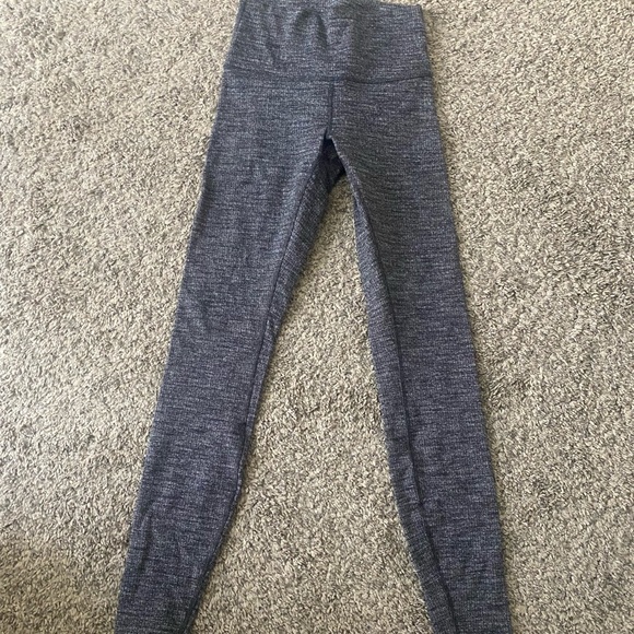 Grey Lululemon Leggings - Picture 1 of 2